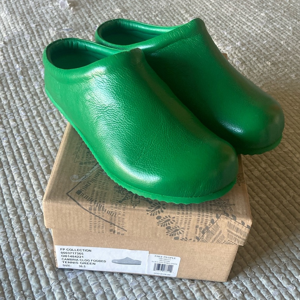 Free People Leather Clog